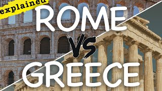 Roman Religion Vs Greek Religion [upl. by Jessa]