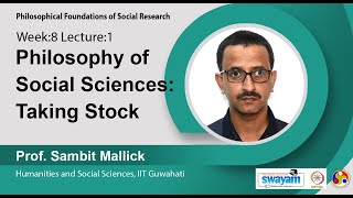 Lec 20  Philosophy of Social Sciences Taking Stock [upl. by Ordep530]