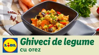 Ghiveci de legume cu orez • reteta Bucataria Lidl [upl. by Conias658]