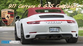 2017 Porsche 911 Carrera 4 GTS Cabriolet Review [upl. by Rudyard]