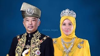 Ketibaan Yang diPertuan Agong Malaysia di Sabah Hotel Sandakan  Daulat Tuanku [upl. by Rosecan510]