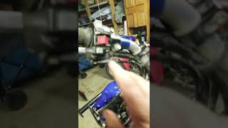 2001 Yamaha Raptor 660R Mid Range carb issue Lean test [upl. by Yhtorod776]