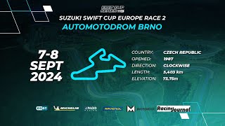 ESETCup 2024  Brno  Suzuki Swift Cup  Race 2 [upl. by Mansur]