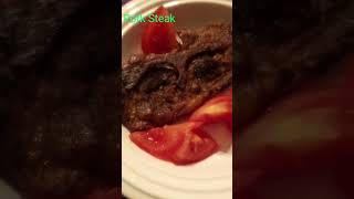 Oven Baked Pork Steaks are Easy food delicious easy inspiration [upl. by Sarine]