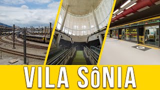 Nova Estação Vila Sônia da Linha 4  Amarela  Eu Fui Conferir 135 [upl. by Muriah]