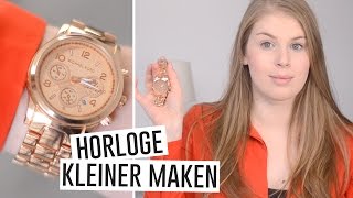 DIY Horloge kleiner maken  Make Me Blush [upl. by Fasano]