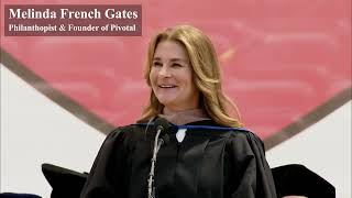 Melinda French Gates delivered the Commencement at Stanford  English Speach  English Listening [upl. by Roosevelt]