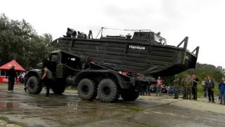 KrAZ 255B mit Bugsierboot BMKT Pütnitz 2012 [upl. by Neerihs]