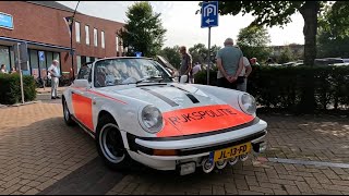 Oldtimer evenement Voorthuizen aanwezige Porsche 29 September 2024 bezoeken met Morpheus [upl. by Hamimej951]