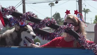 Oceanside kicks off 4th of July celebrations early with Independence Day parade [upl. by Paxon]