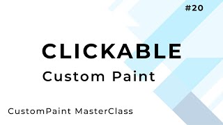 Making Custom Painter clickable  Custom Paint  Flutter [upl. by Attem]