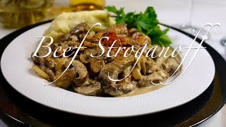 BEEF STROGANOOF SHORT VERSION I BEEF RECIPE 2021 I EVELYNS PLATE [upl. by Kegan]