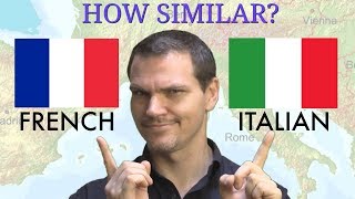 French vs Italian  How Similar Are They [upl. by Fairbanks583]