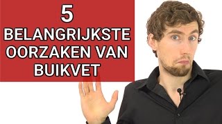 5 Belangrijkste Oorzaken van Buikvet [upl. by Salome]