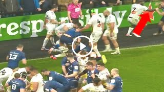 La Rochelle vs Leinster in huge punchupas 30man brawl breaks out with blokefloored [upl. by Thorlie728]