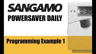 Sangamo Powersaver Daily  Programming example 1 [upl. by Nico318]