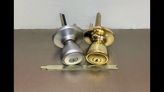 How to Disassemble Kwikset Knobs to Rekey [upl. by Yeniffit19]