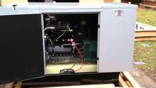 Kohler Diesel Generator 30 kw Startup [upl. by Pine]