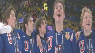 ESPN BLASTED for IGNORING Team USA Proudly Singing National Anthem [upl. by Leaw997]