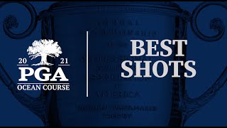 Best Shots Of The 2021 PGA Championship At Kiawah Island [upl. by Euqirrne]