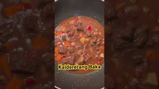 KALDERETANG BAKA  PINALOT CUISINE kalderetangbaka kaldereta beefrecipe [upl. by Ainaj533]