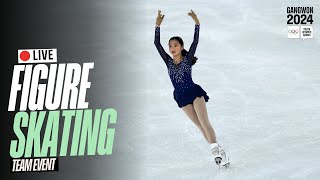 LIVE 🔴 Figure Skating Team Event  Gangwon2024 [upl. by Hsina]