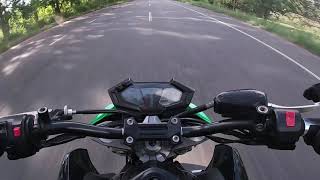 Top speed Kawasaki Z800 [upl. by Acirtal]