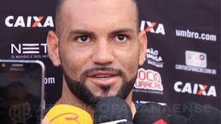 Entrevista pósjogo Rio Branco 1x1 Atlético Paranaense  Weverton [upl. by Bois]