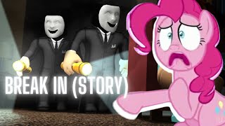 Pinkie pie Plays Roblox Break In Story [upl. by Noffets]