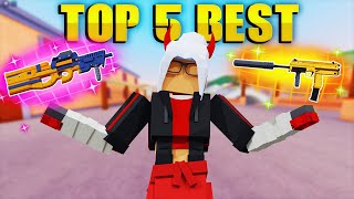 TOP 5 BEST SMGs in Bad Business 2022 [upl. by Drews]