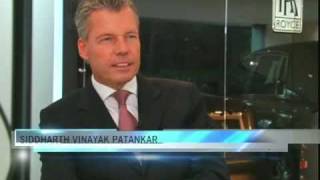 RollsRoyce Motor CEO on India plans [upl. by Christopher625]