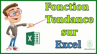 Comment utiliser fonction tendance sur Excel [upl. by Atram715]