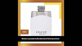 Montblanc Legend Spirit by Mont Blanc Eau De Toilette Spray Tester [upl. by Eyde759]