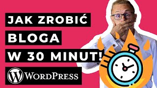 Blog Na WordPress Krok Po Kroku Poradnik  Tutorial [upl. by Nirac334]