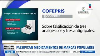 La Cofepris alerta por la falsificación de analgésicos y antigripales  Noticias con Francisco Zea [upl. by Rebba]