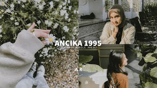 Ancika 1995  Free Lightroom Mobile Presets  Aesthetic Preset  35mm Preset  Analog Filter [upl. by Ahseneuq]