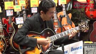 「quotIbanezquot JAZZ GUITAR弾き比べ」イベントKEY新宿店IBANEZ LGB30 demo2 [upl. by Riplex]