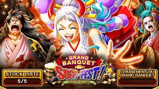 OPTC Coop Yamato SugoFest  7 Multis [upl. by Ecadnac]