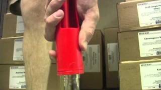 How to Use a Plastic Plunger Corker to Cork Wine Bottles [upl. by Pillsbury]