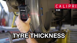 CALIPRI C42  Tire Thickness Measurement [upl. by Dav]