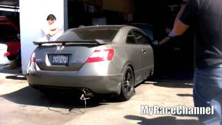 Civic Si Supercharged Comptech Supercharger HD [upl. by Kraul]