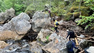 Descente de la Vallée de la Rivière des Martres août 2023 [upl. by Anelah]