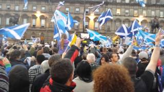 Gerry Cinnamon  Hope Over Fear LIVE at George SQ [upl. by Anihpesoj17]