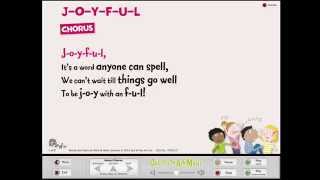 JOYFUL  Words on Screen™ Original [upl. by Aiciles]