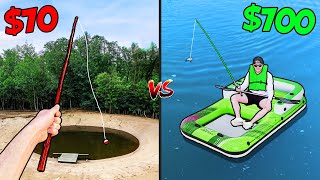 70 vs 700 Budget Fishing Challenge [upl. by Winser715]