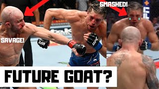 Alexander Volkanovski vs Brian Ortega Full Fight Reaction and Breakdown  UFC 266 Event Recap [upl. by Dempstor]