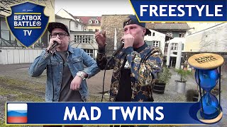 Mad Twins from Russia  Freestyle  Beatbox Battle TV [upl. by Darwin545]