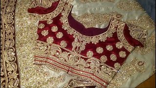 Lehenga choli cutting and stitching [upl. by Mather]