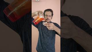 How is this magic possible 🎩 Big Glass to Small Liquid Transfer 😨 shorts youtube [upl. by Azarcon]