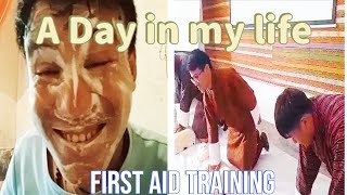 Taking FIRST AID training for first time [upl. by Elizabeth]